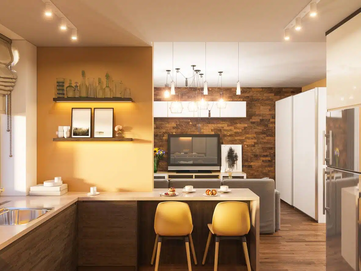 Eclairage intérieur luminaire cuisine