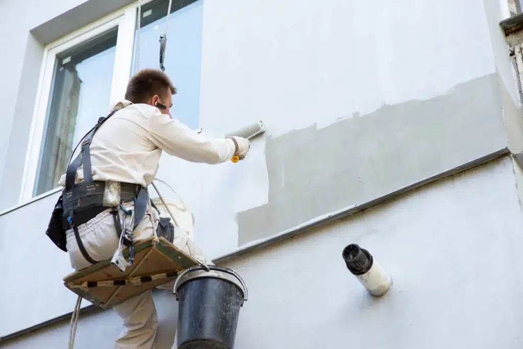 entreprise peinture rénovation façade 