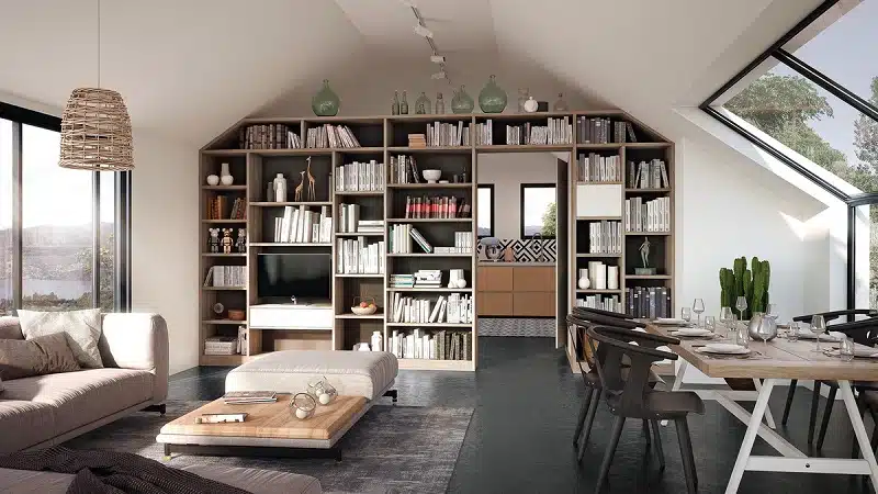 Optimiser l'espace et le confort dans une maison en A