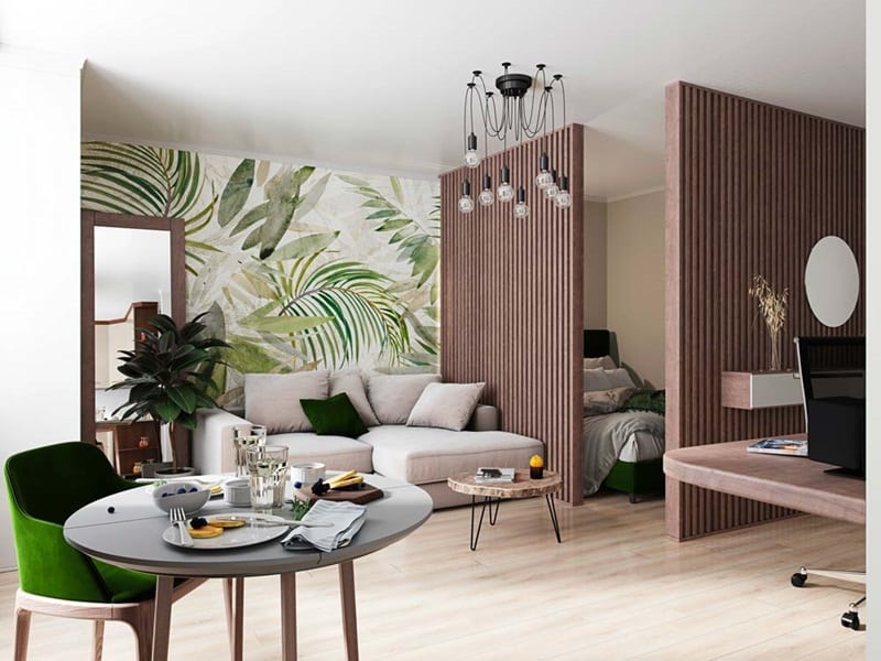 Tendance déco comment apporter une touche de nature à votre intérieur avec le papier peint jungle