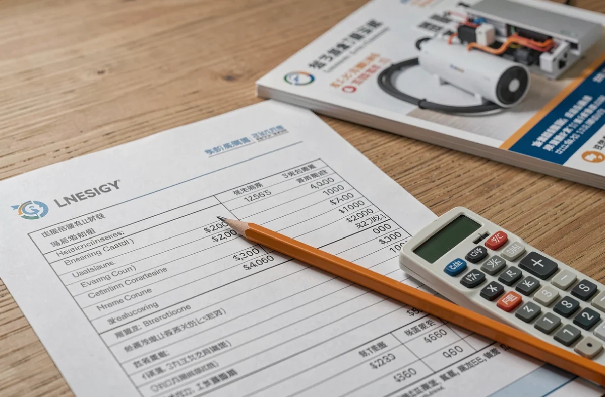 Facture énergétique et calcul de budget pour l'installation d'une pompe à chaleur dans une maison de 150m2