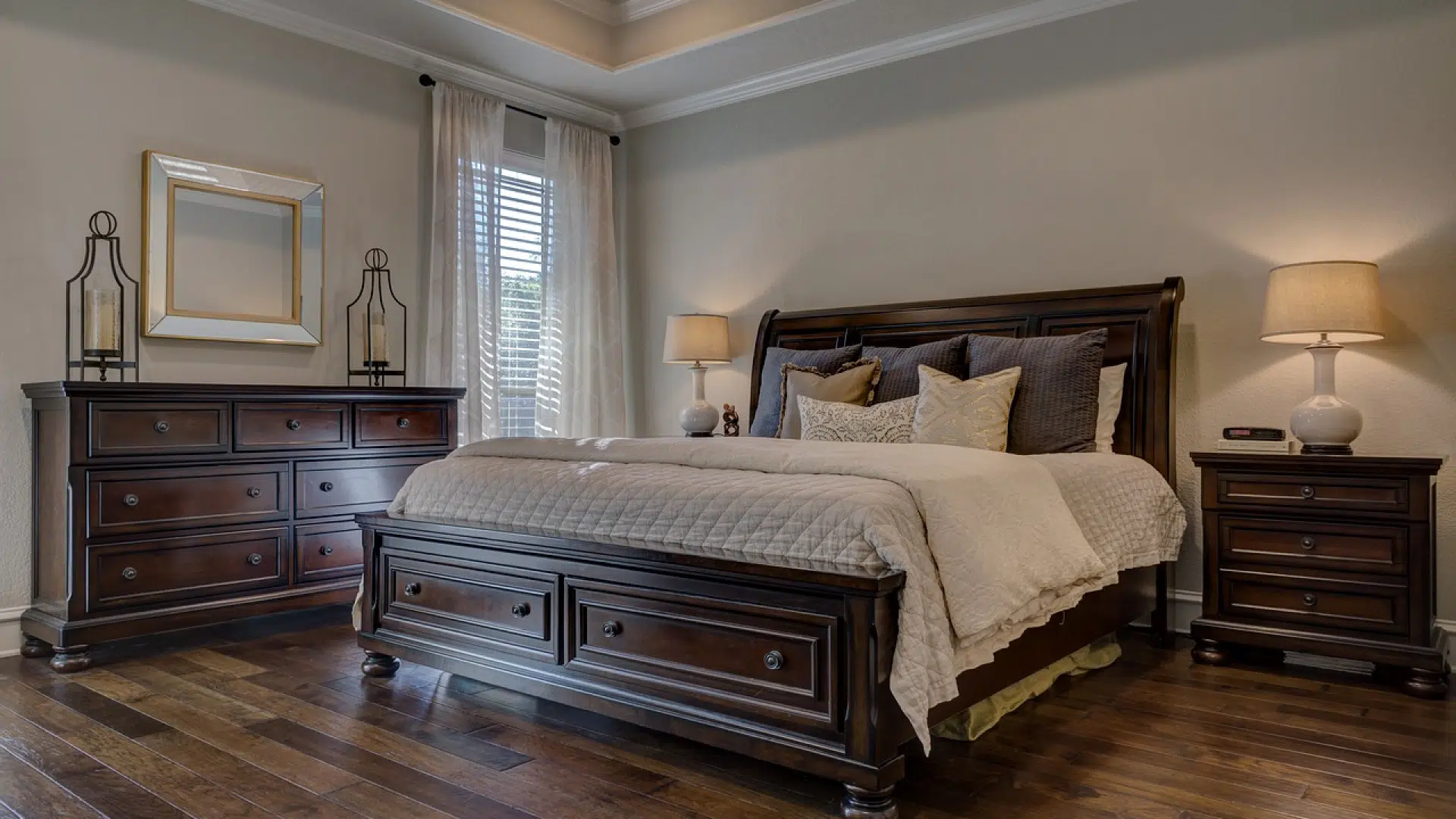 Des lits en bois massif pour sublimer votre chambre !