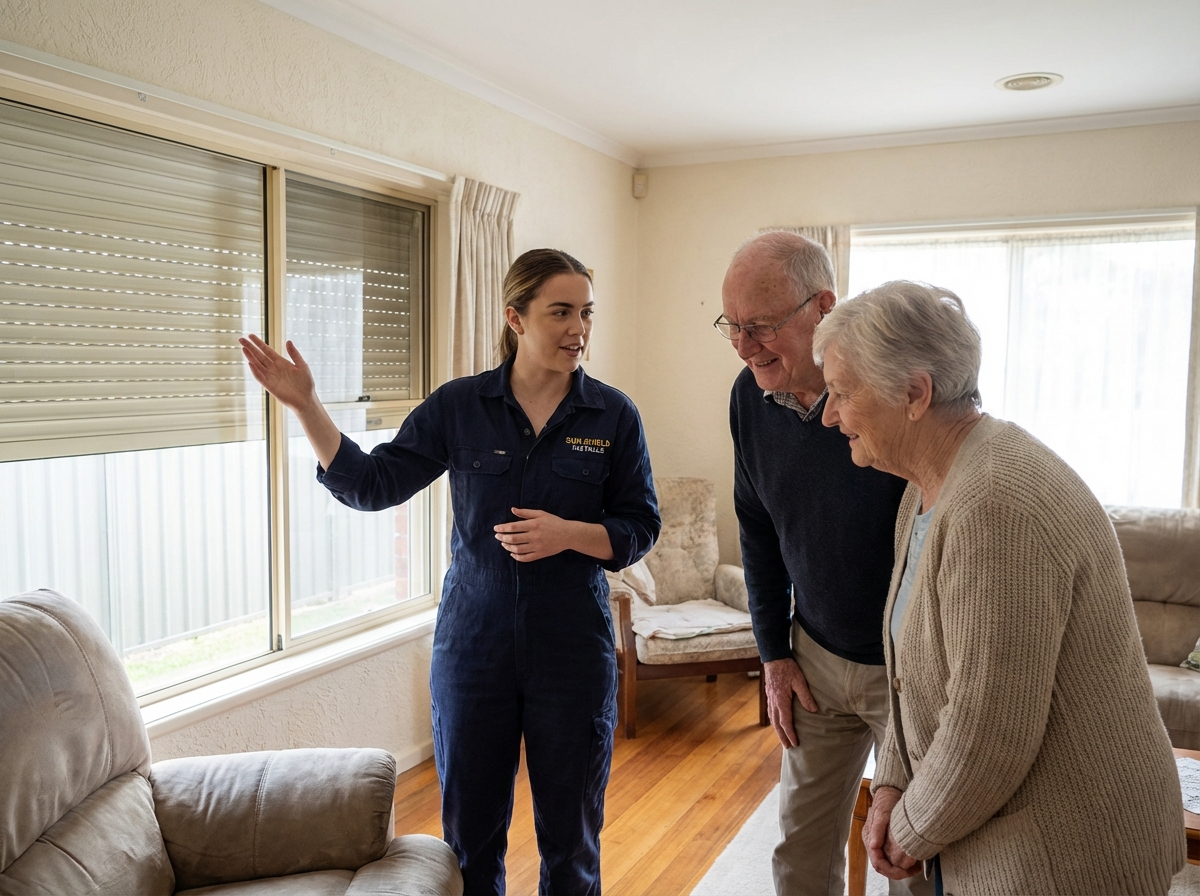 Jeune femme expliquant les avantages d