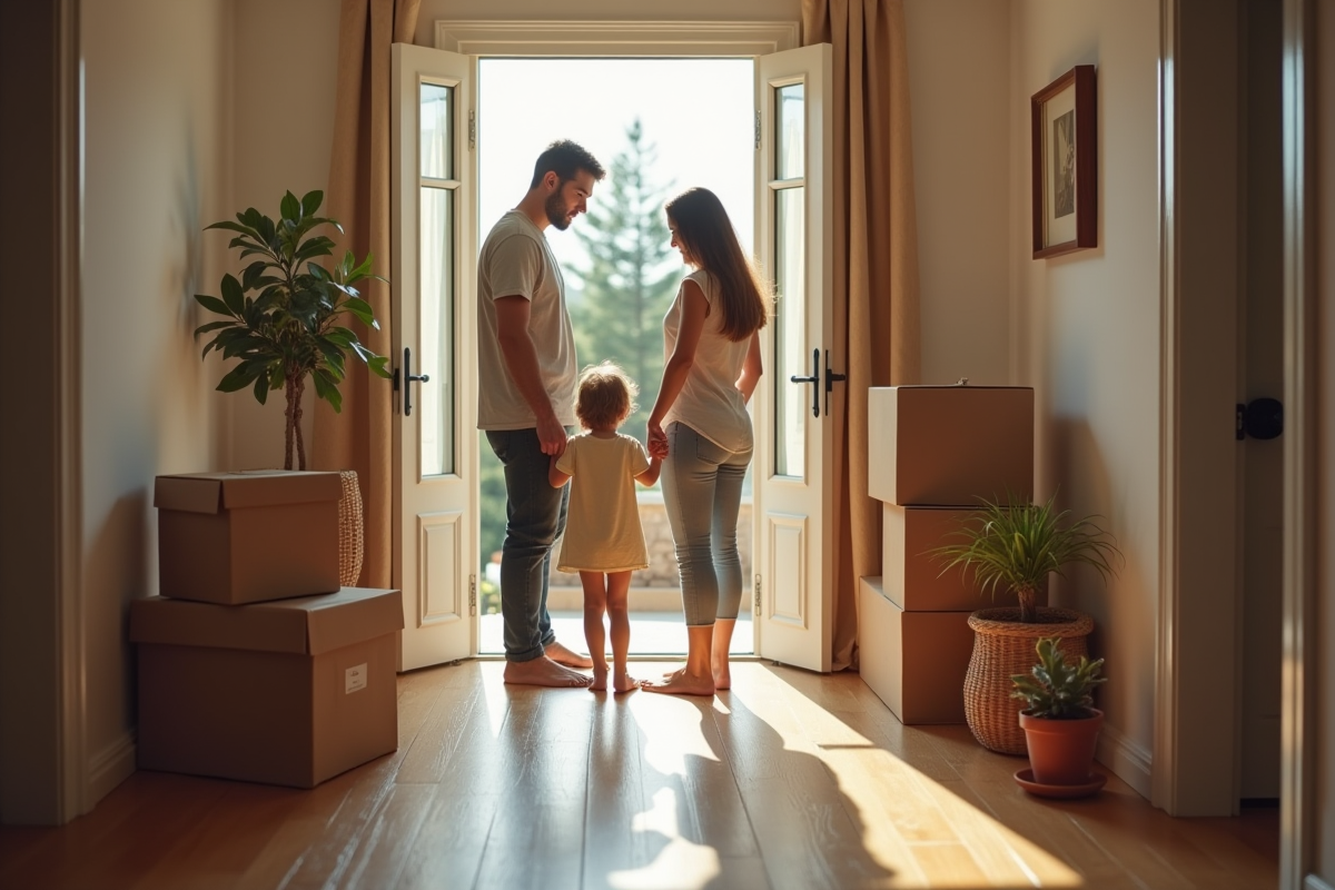 déménagement famille