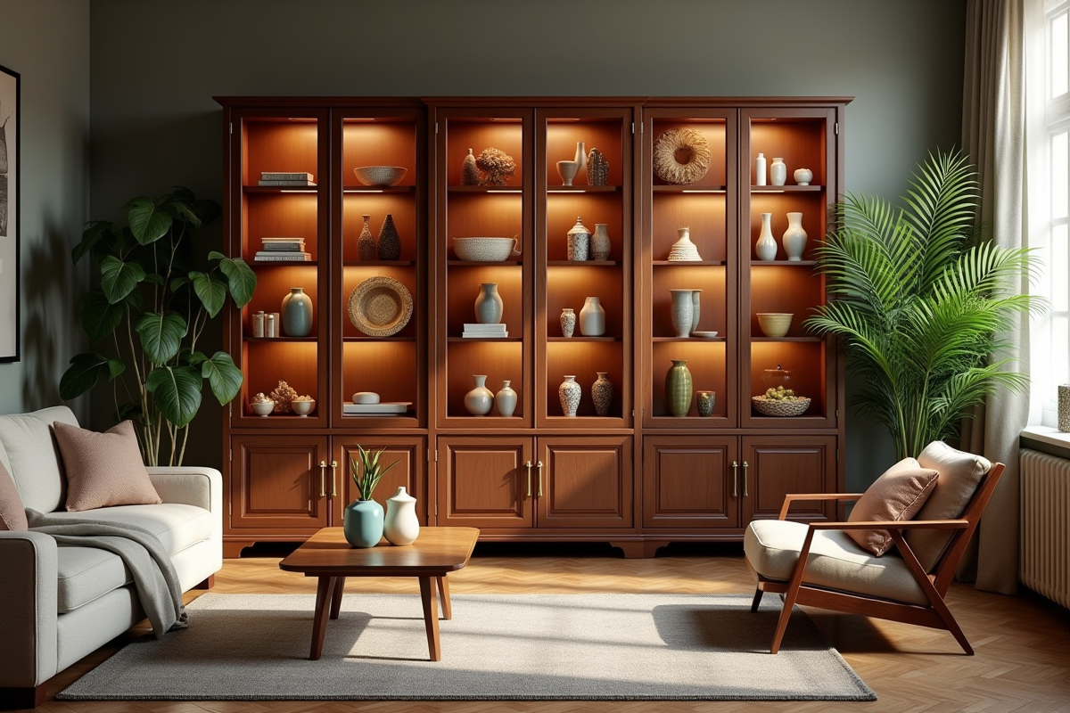 meuble vitrine