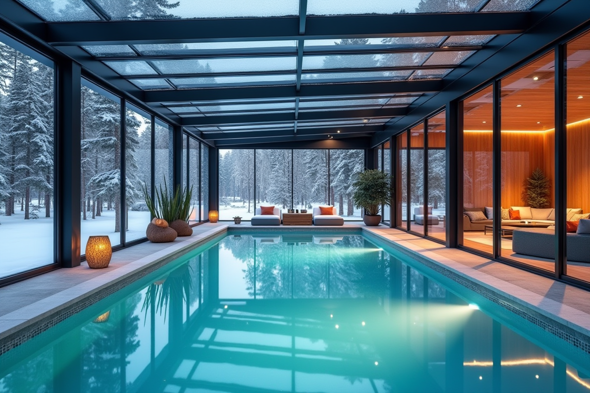 piscine hiver