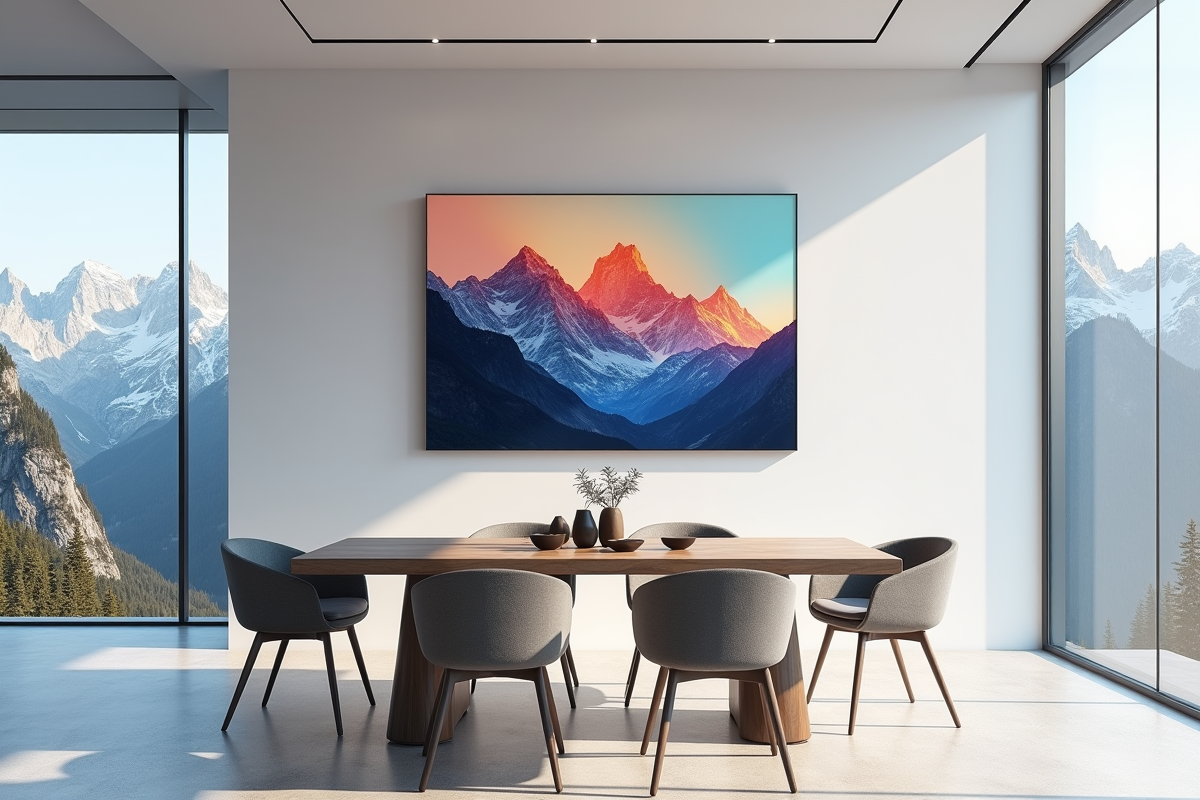 tableau montagne