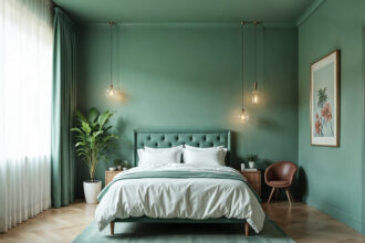 Peinture mate, velours ou satinée : quelle finition choisir pour une chambre ?
